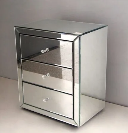 Mirror Bedside Table