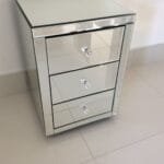 Mirror Bedside Table