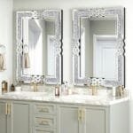 Crystal Mirror for Wall Decor 22''x31''