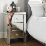 Mirror Bedside Table