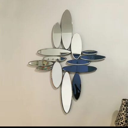 Mirror wall decoration , crystal clear side curved for home decore