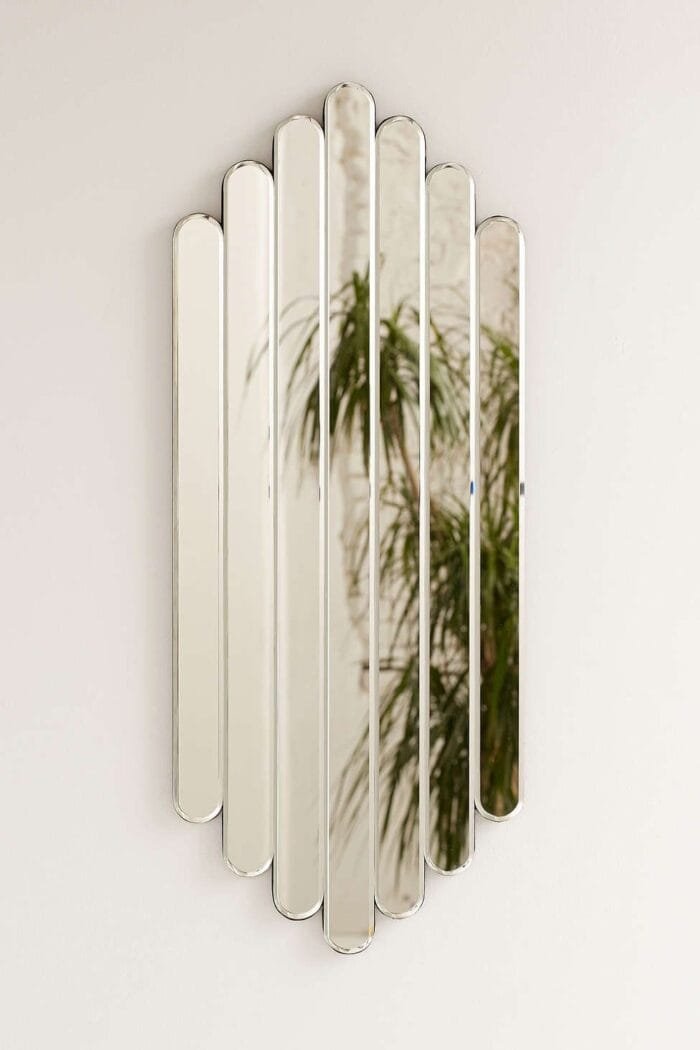 Mirror wall decoration , crystal clear side curved for home decore